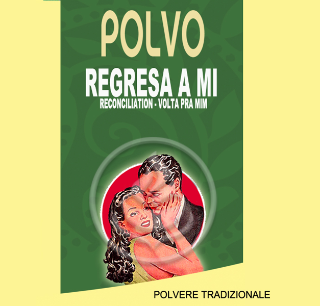 POLVERE REGRESA A MI POLVERE REGRESA A MI