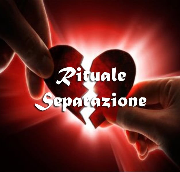 SEPARATION RITUAL SEPARATION RITUAL