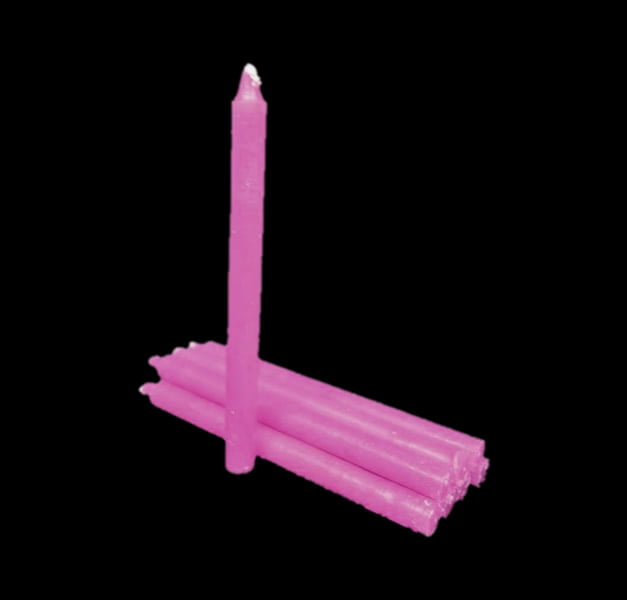 Pink candle Package 8PCS 19 CM Pink candle Package 8PCS 19 CM