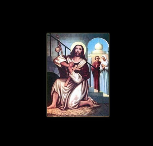 Saint Alessio - sublimation ON ALUMINUM 30 X 20 CM Saint Alessio - sublimation ON ALUMINUM 30 X 20 CM