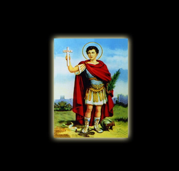 SAINT ESPEDITO - sublimation ON ALUMINUM 30 X 20 CM SAINT ESPEDITO - sublimation ON ALUMINUM 30 X 20 CM