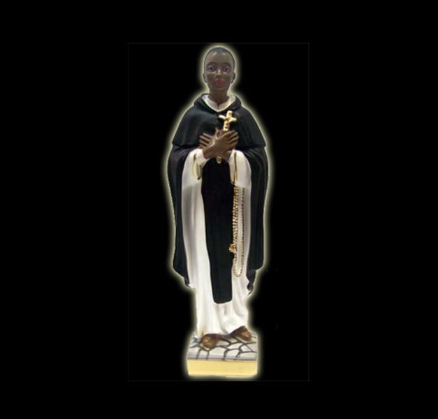 Plaster statue Our Lady of the Miraculous Medal cm 21 Plaster statue Our Lady of the Miraculous Medal cm 21