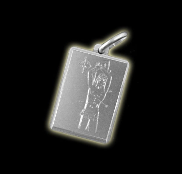 OXOSSI MEDAL - SAINT SEBASTIAN - SILVER 925 OXOSSI MEDAL - SAINT SEBASTIAN - SILVER 925