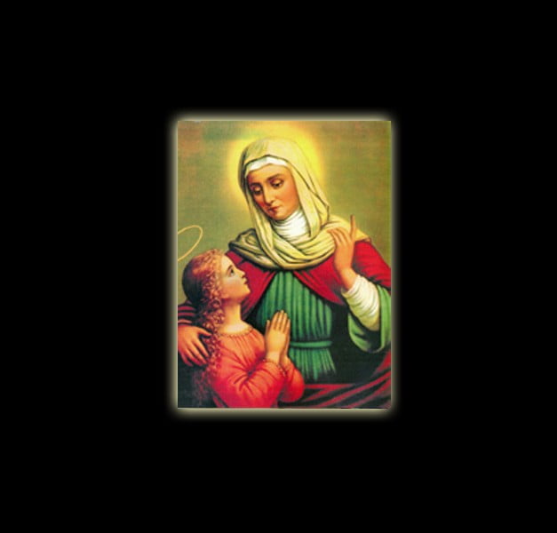 SANT ANNA - STAMPA SUBLIMATICA SU ALLUMINIO CM 20 X 15 SANT ANNA - STAMPA SUBLIMATICA SU ALLUMINIO CM 20 X 15