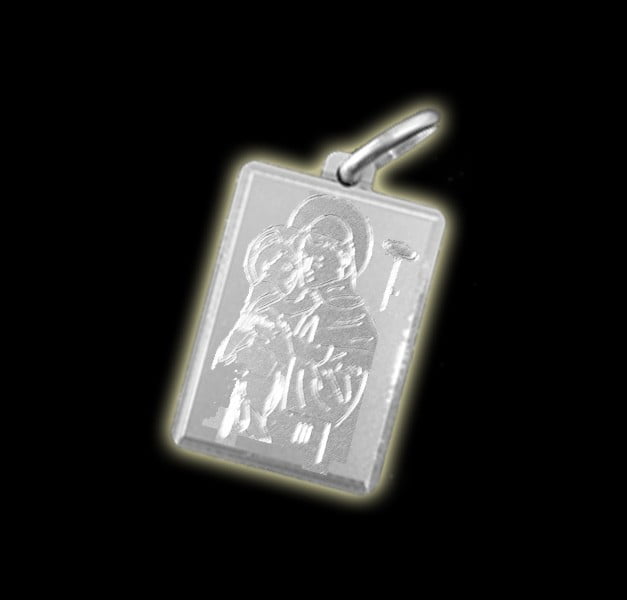 SAINT ANTHONY MEDAL - SILVER 925 SAINT ANTHONY MEDAL - SILVER 925