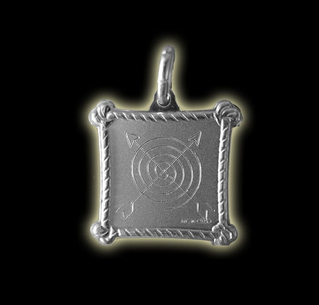 PONTO ELEGBARA' MEDAL - SILVER 925 PONTO ELEGBARA' MEDAL - SILVER 925