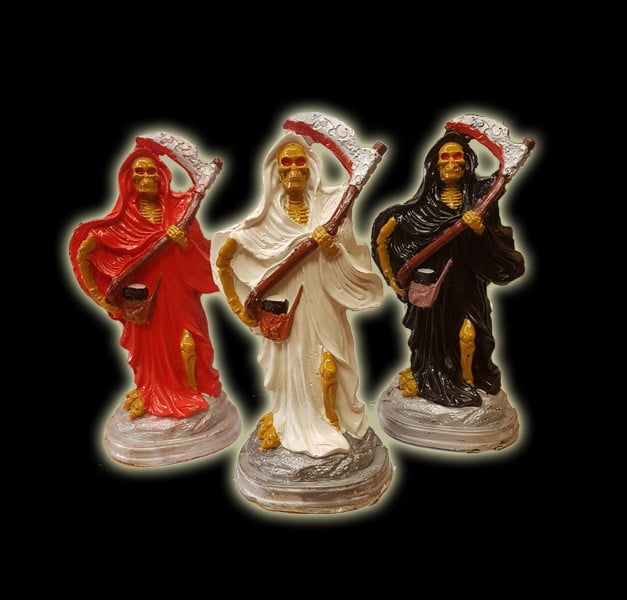 SANTISIMA MUERTE CM 21 - GESSO SANTISIMA MUERTE CM 21 - GESSO