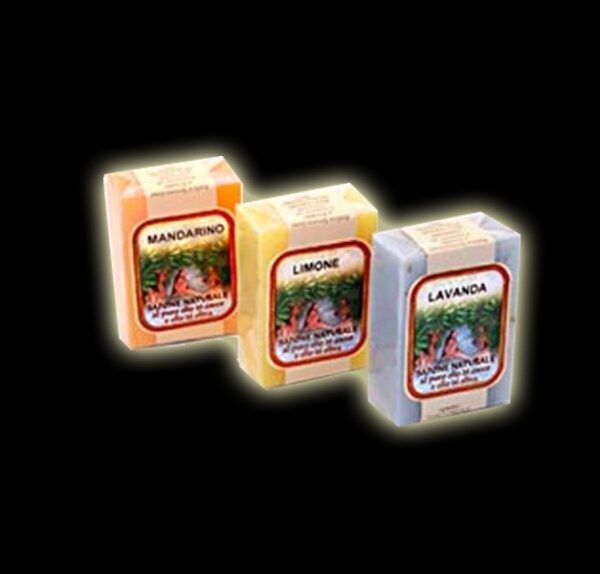 NATURAL SOAP VEGETABLE GR 100 - MANDARINE