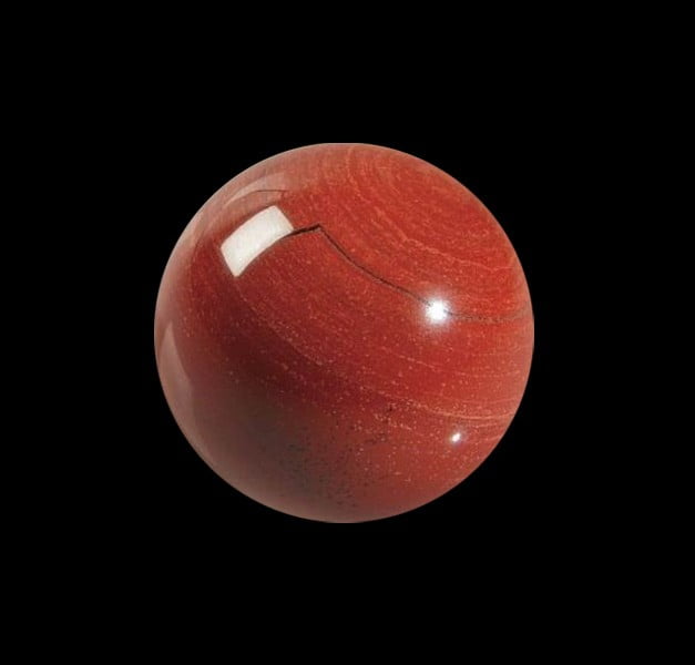 SFERA MASSAGGIO YOGA DIASPRO ROSSO - Diametro 30 mm SFERA MASSAGGIO YOGA DIASPRO ROSSO - Diametro 30 mm