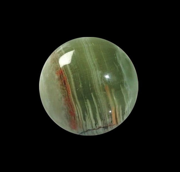 SFERA MASSAGGIO YOGA ONICE MARMO - Diametro 30 mm