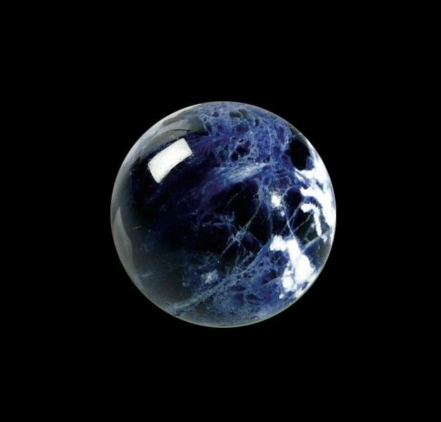 YOGA MASSAGE BLUE SODALITE - 15 mm YOGA MASSAGE BLUE SODALITE - 15 mm
