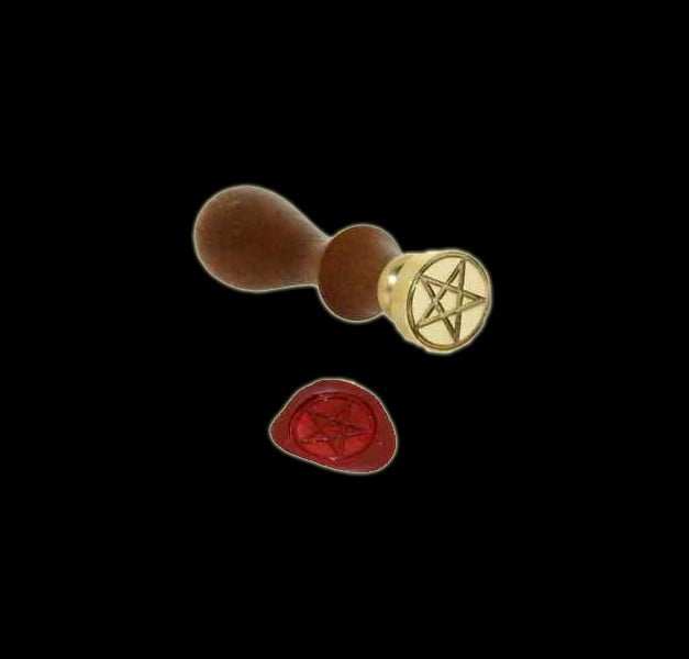 WAX SEAL PENTAGRAM WAX SEAL PENTAGRAM