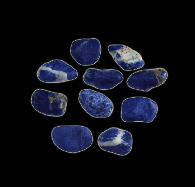 PIETRA BURATTATA - SODALITE - SEGNO ZODIACALE PESCI PIETRA BURATTATA - SODALITE - SEGNO ZODIACALE PESCI