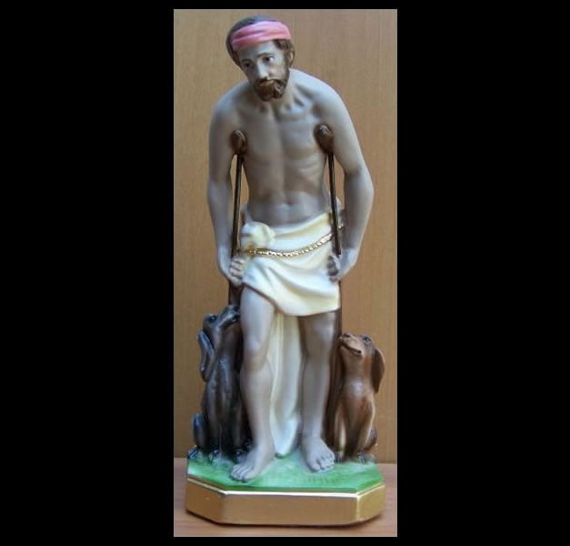 Plaster statue Our Lady of the Miraculous Medal cm 30 Plaster statue Our Lady of the Miraculous Medal cm 30