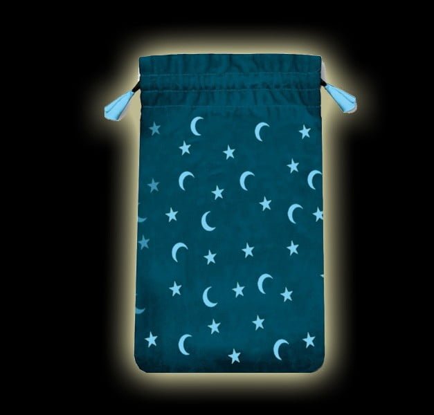 BORSA PORTA TAROCCHI - TAROT BAG - STELLE E LUNE BORSA PORTA TAROCCHI - TAROT BAG - STELLE E LUNE
