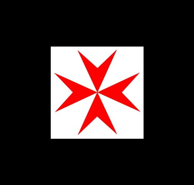 Saint John's cross ritual cloth 38 X 38