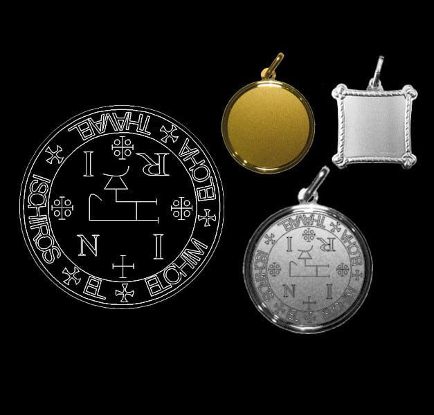 The seal of Archangel Thavael - Silver 925 The seal of Archangel Thavael - Silver 925