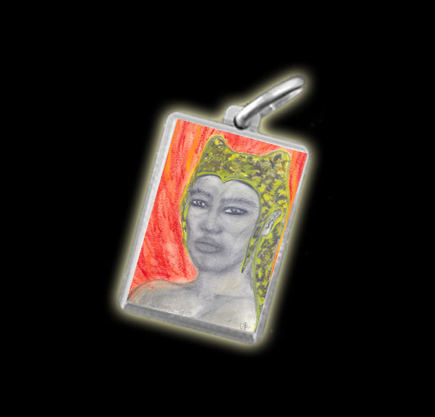 Medaglia - Immagine a colori TRANCA RUAS - argento 925 Medaglia - Immagine a colori TRANCA RUAS - argento 925