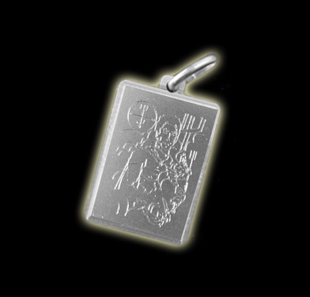 EXU TRANCAS RUAS MEDAL - SILVER 925 EXU TRANCAS RUAS MEDAL - SILVER 925