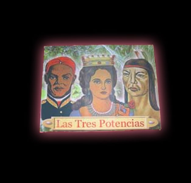 LAS TRES POTENCIAS (LE TRE POTENZE)  STAMPA SU TELA CM 40 X 30 LAS TRES POTENCIAS (LE TRE POTENZE)  STAMPA SU TELA CM 40 X 30