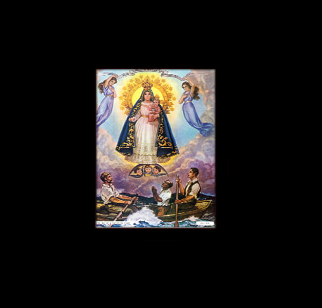 VIRGIN OF COBRE CHARITY  - sublimation ON ALUMINUM 30 X 20 CM VIRGIN OF COBRE CHARITY  - sublimation ON ALUMINUM 30 X 20 CM