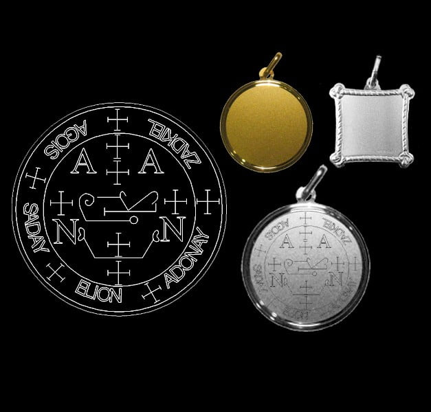 The seal of Archangel Zadkiel - Silver 925 The seal of Archangel Zadkiel - Silver 925