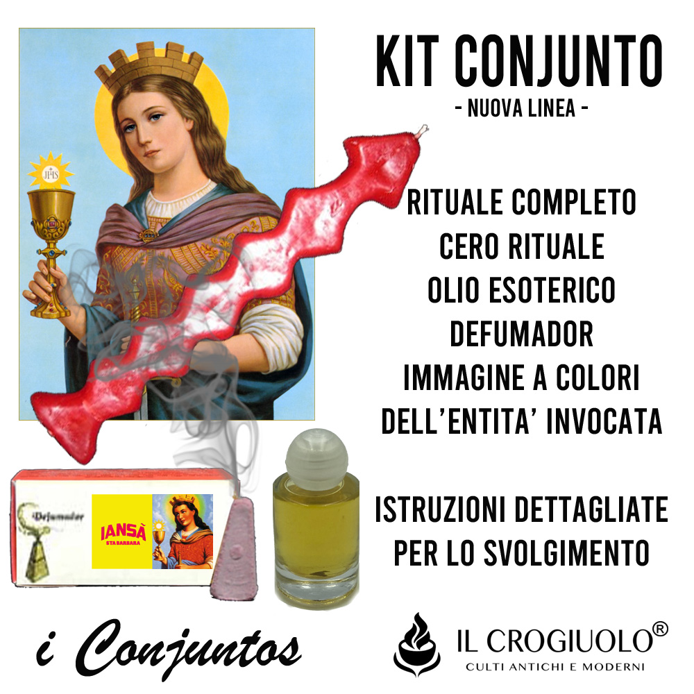 Kit Rituale - Conjunto - Saetta di Iansa Kit Rituale - Conjunto - Saetta di Iansa