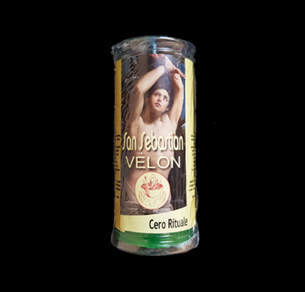 SAINT SEBASTIAN - OXOSSI RITUALIZED CANDLE SAINT SEBASTIAN - OXOSSI RITUALIZED CANDLE