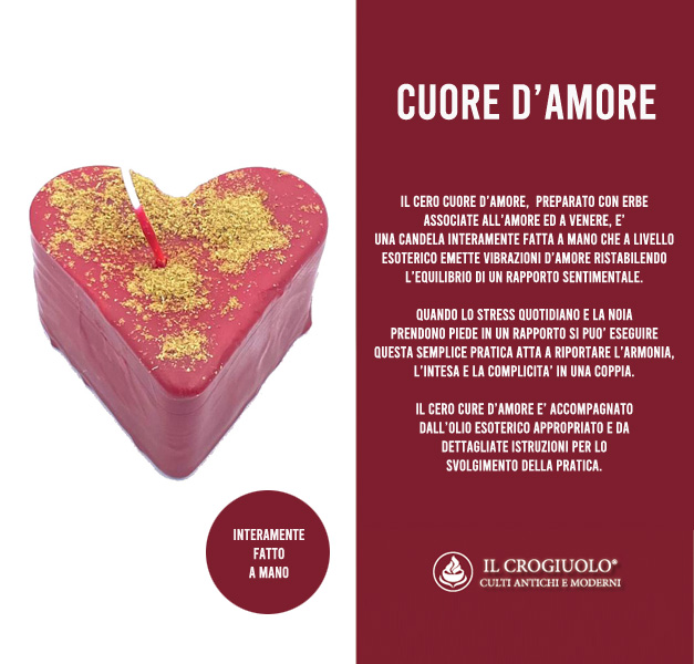 RITUAL KIT - LOVE'S HEART CANDLE RITUAL KIT - LOVE'S HEART CANDLE