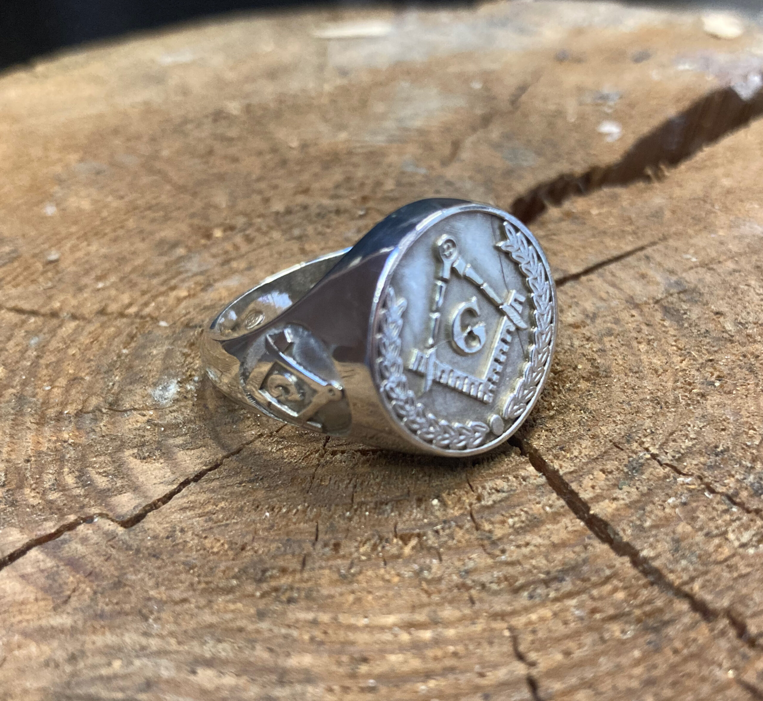 SCOTTISH RITE Sterling Silver 925 Masonic 18K Gold Plated