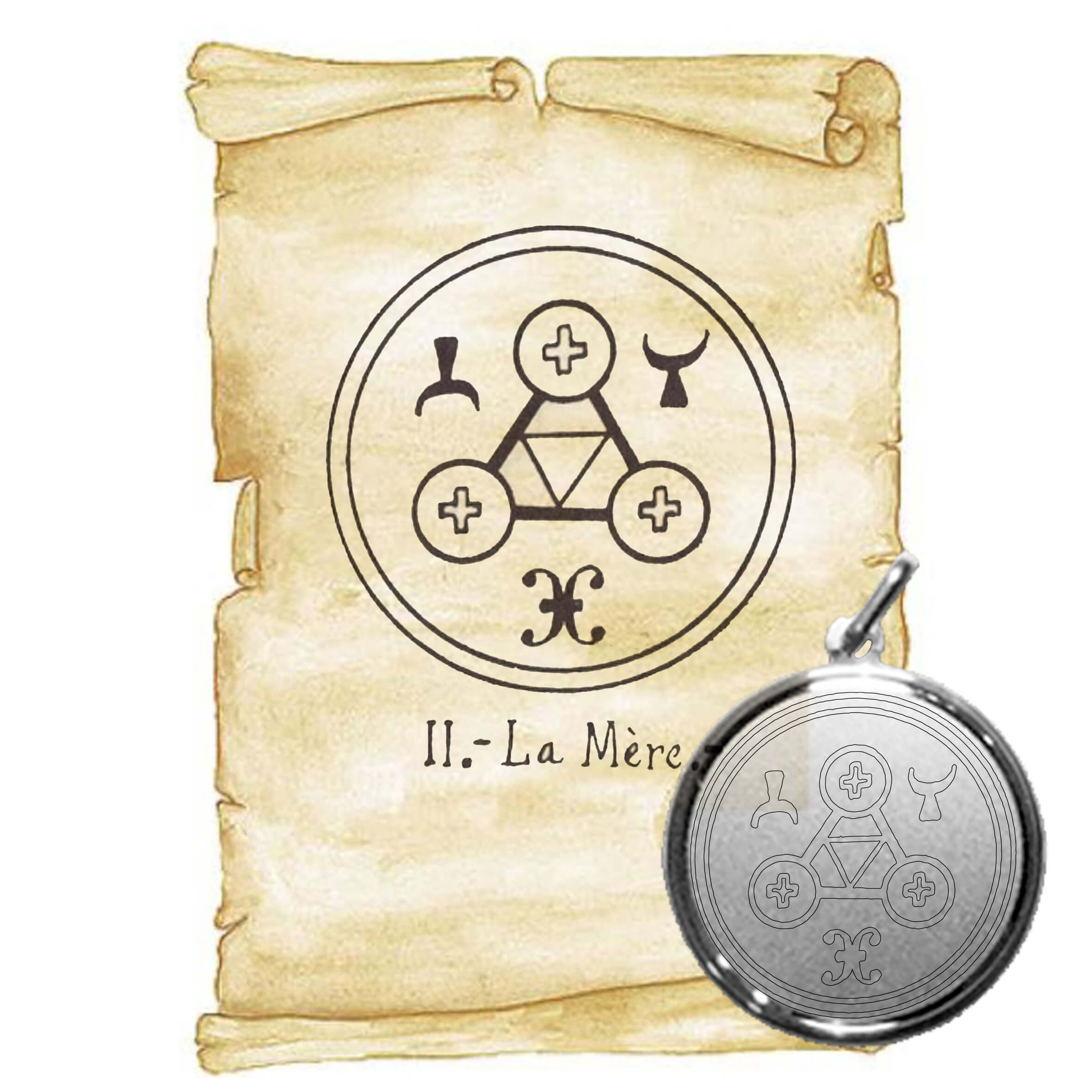 Secondo Pentacolo Maggiore di Dom Bernardin -  La Mere Secondo Pentacolo Maggiore di Dom Bernardin -  La Mere