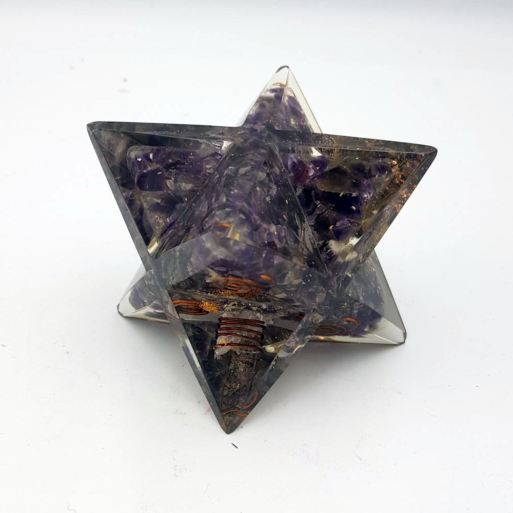 MERKABA GRANDE 8 cm Orgonite - immagine 2