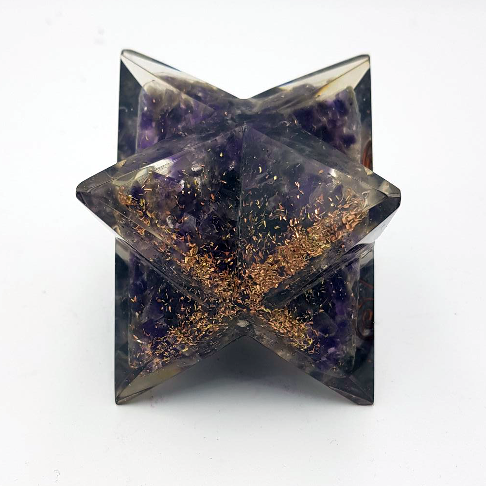 MERKABA GRANDE 8 cm Orgonite - immagine 3