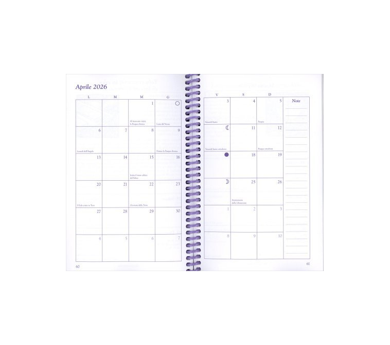 AGENDA DELLE STREGHE 2026 - immagine 2