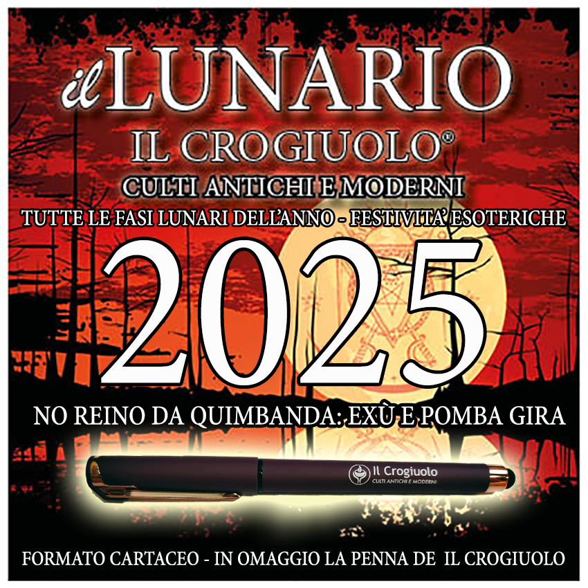 LUNARIO 2025 - FORMATO CARTACEO - IL CROGIUOLO