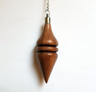 PENDOLO IN LEGNO DI NOCE GRANDE