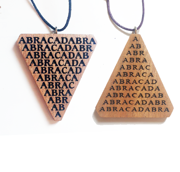 CIONDOLO ABRACADABRA CIONDOLO ABRACADABRA