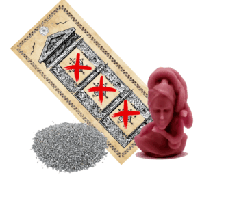 KIT CANDELA VOODOO DI MARIE LAVEAU