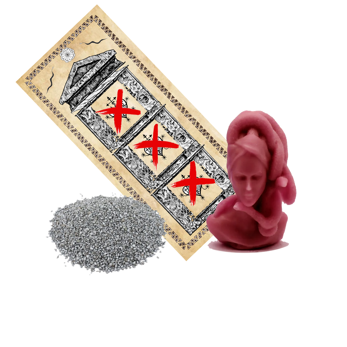 KIT CANDELA VOODOO DI MARIE LAVEAU