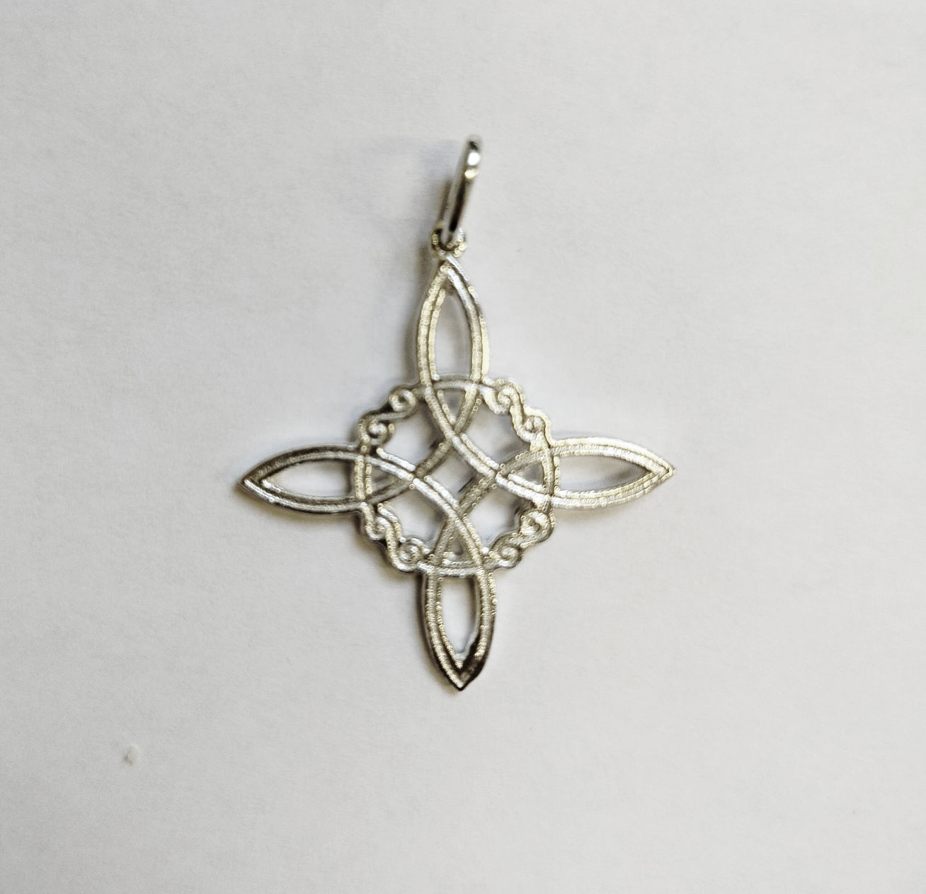 NODO DELLE STREGHE  in argento gr. 2.8 - immagine 2