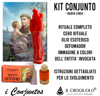 Kit Rituale - Conjunto - Sant'Antonio Elegbara