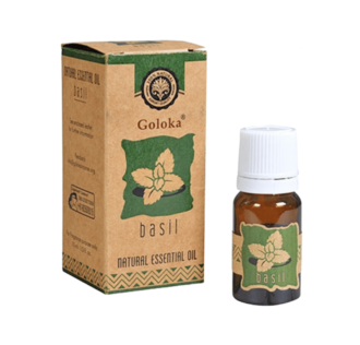 OLIO ESSENZIALE GOLOKA 100% NATURALE - BASILICO - BASIL 10 ml