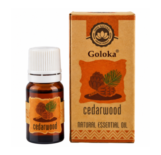OLIO ESSENZIALE GOLOKA 100% NATURALE - CEDRO - CEDARWOOD 10 ml OLIO ESSENZIALE GOLOKA 100% NATURALE - CEDRO - CEDARWOOD 10 ml