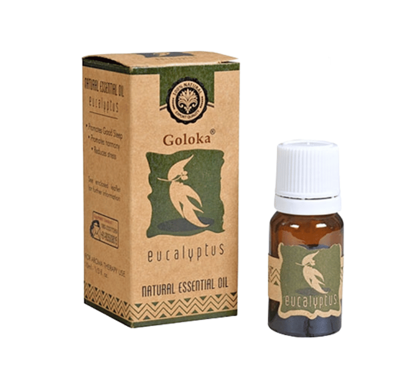 OLIO ESSENZIALE GOLOKA 100% NATURALE - EUCALIPTO - EUCALYPTUS 10 ml