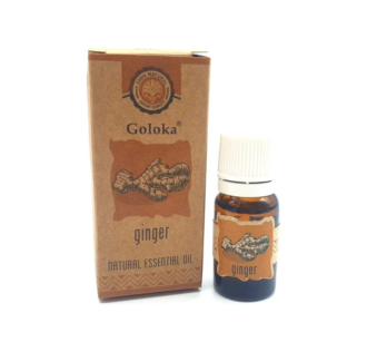 OLIO ESSENZIALE GOLOKA 100% NATURALE - ZENZERO - GINGER 10 ml OLIO ESSENZIALE GOLOKA 100% NATURALE - ZENZERO - GINGER 10 ml