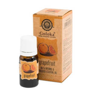 OLIO ESSENZIALE GOLOKA 100% NATURALE - POMPELMO - GRAPEFRUIT 10 ml OLIO ESSENZIALE GOLOKA 100% NATURALE - POMPELMO - GRAPEFRUIT 10 ml