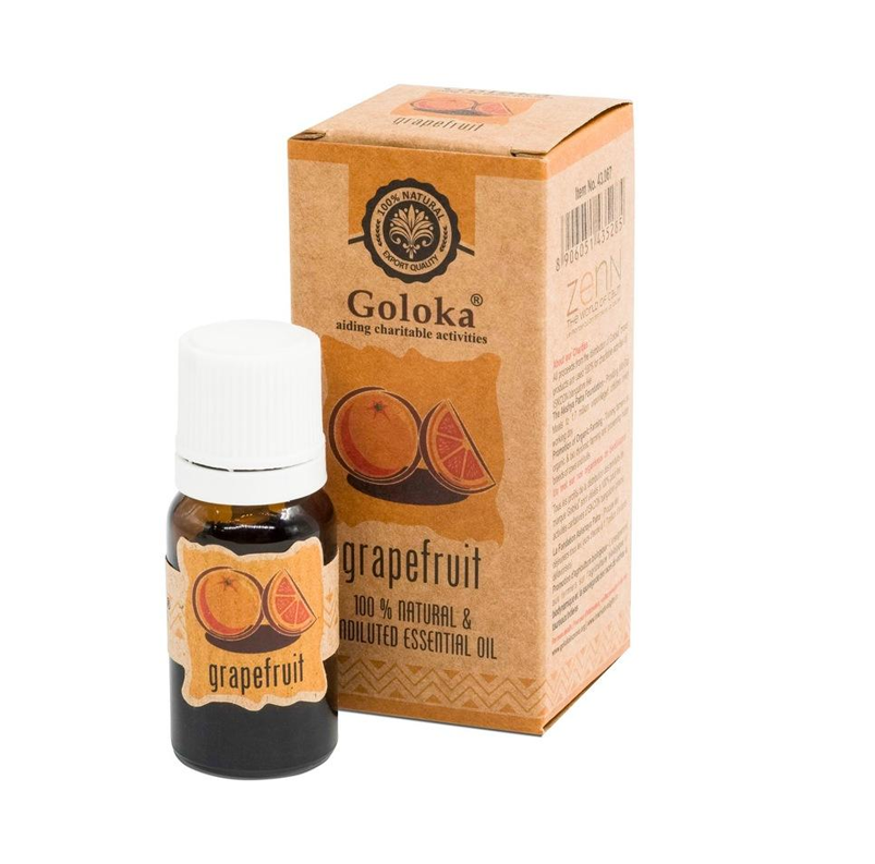 OLIO ESSENZIALE GOLOKA 100% NATURALE - POMPELMO -  GRAPEFRUIT 10 ml