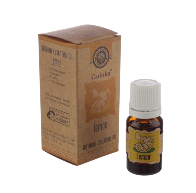 OLIO ESSENZIALE GOLOKA 100% NATURALE - LIMONE - LEMON 10 ml