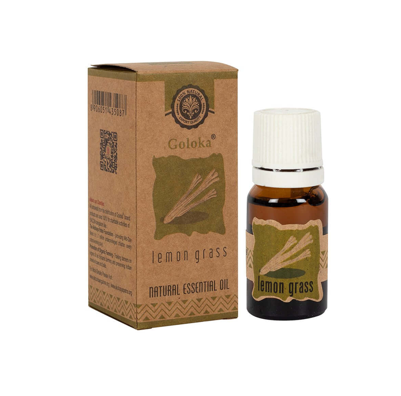 OLIO ESSENZIALE GOLOKA 100% NATURALE - LEMON GRASS 10 ml