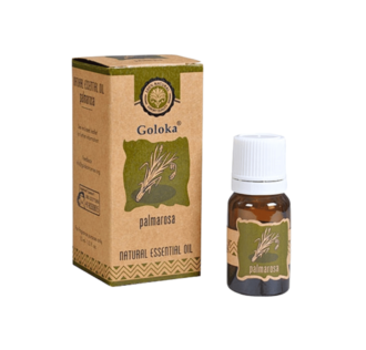 OLIO ESSENZIALE GOLOKA 100% NATURALE - PALMAROSA 10 ml OLIO ESSENZIALE GOLOKA 100% NATURALE - PALMAROSA 10 ml